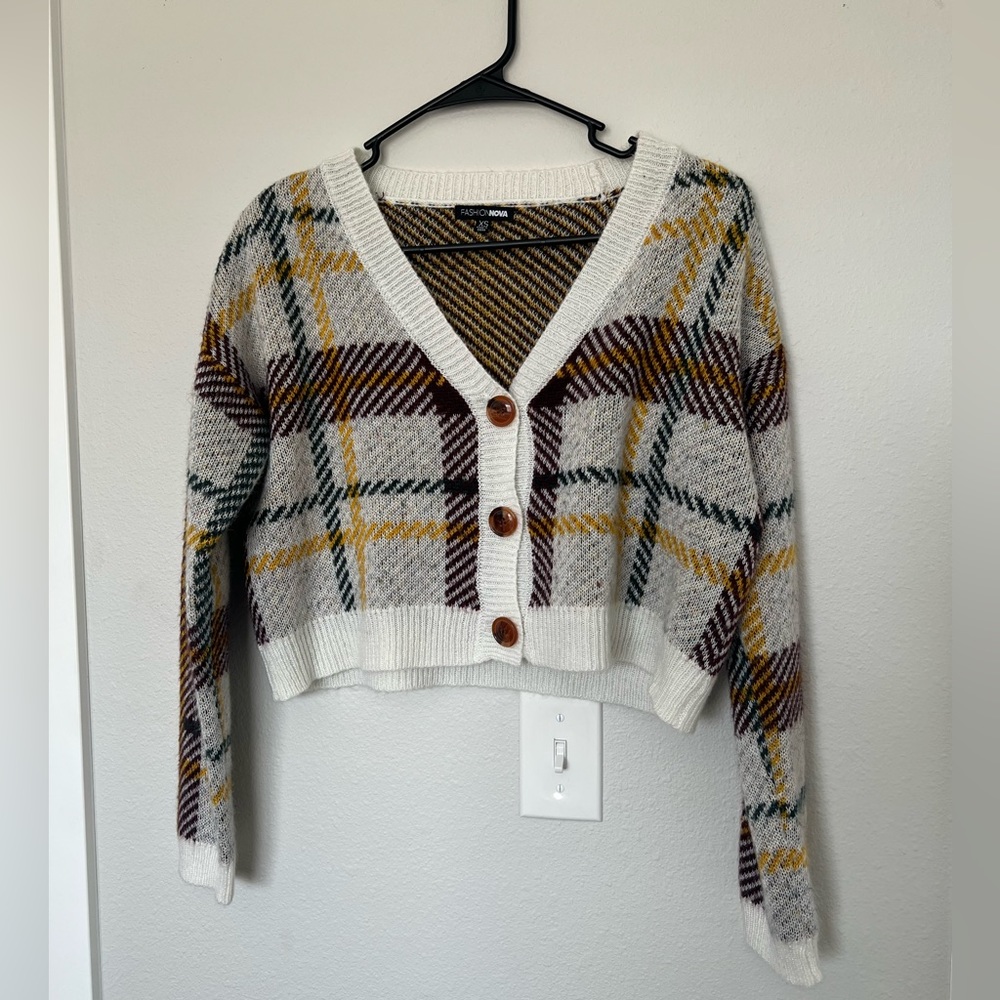 Crop cardigan